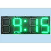 Bảng led đồng hồ điện tử 4 số 15 inch