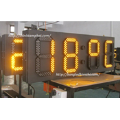 Bảng led hiển thị nhiệt độ 10 inch màu vàng