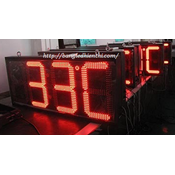Bảng led điện tử hiển thị nhiệt độ 10inch màu đỏ