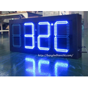 Bảng led điện tử hiển thị nhiệt độ 15” màu xanh dương