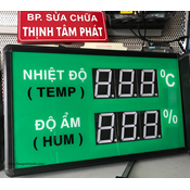Bảng led hiển thị nhiệt độ độ ẩm giá rẻ