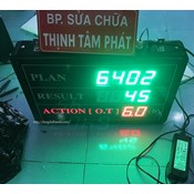Bảng điện tử ngành may hiển thị 2 mặt