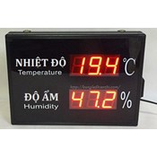 Bảng hiển thị nhiệt độ độ ẩm 4 inch màu đỏ