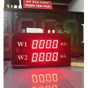 Bảng hiển thị phụ cho 2 đầu cân điện tử