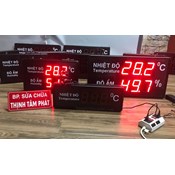 Bảng led điện tử hiển thị nhiệt độ độ ẩm độ phân giải cao