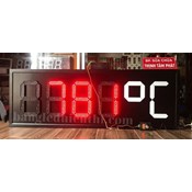 Bảng led điện tử theo dõi nhiệt độ bằng led 7 thanh 12 inch 0-10V 4-20a