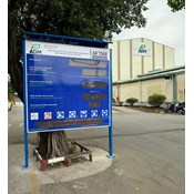 Bảng thông tin an toàn lao động bằng led điện tử