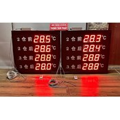 Bộ hiển thị nhiệt độ 4 lò sấy TQ