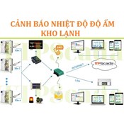 Hệ thống cảnh báo nhiệt độ độ ẩm kho lạnh