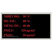 Hệ thống giám sát môi trường không khí từ xa