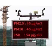 Hệ thống giám sát nồng độ bụi trong không khí