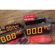 Hiển thị nhiệt độ led 4 inch - đơn vị led 2.3 inch