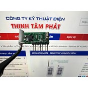 Mạch thu sóng RF 433Mhz học lệnh 8 kênh