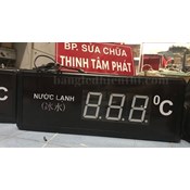 Theo dõi nhiệt độ của nước bằng bảng led 7 đoạn