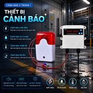 Thiết bị báo mất điện, rò rỉ nước, nhiệt độ, độ ẩm 4 trong 1