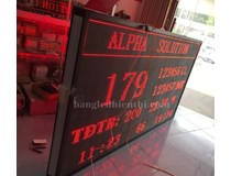 Bảng điện tử kết nối máy tính, biến tần, plc, qua giao thức truyền thông Modbus TCP RTU